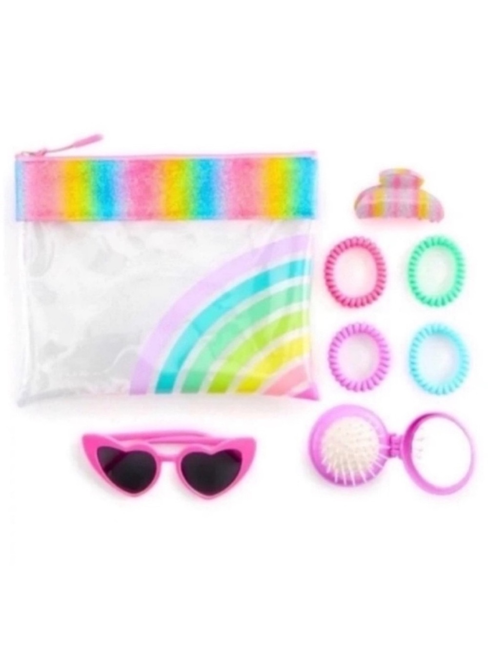 Sunglasses and Hair Accessories Set